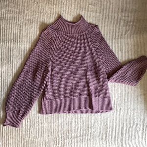 American Eagle turtle neck knitted sweater sz M